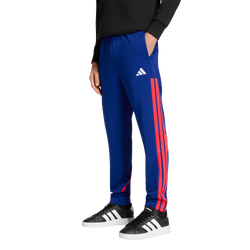 Boys' Grade School - adidas House Of Tiro Pants - Pure Ruby/Mystery Ink/White