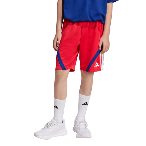  - adidas House of Tiro Shorts - Pure Ruby/Mystery Ink White