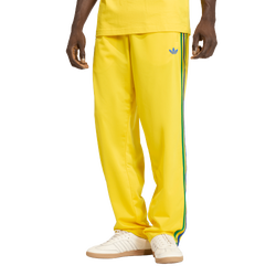 Men's - adidas Firebird Track Pants - Eqt Yellow/Green/Collegiate Royal