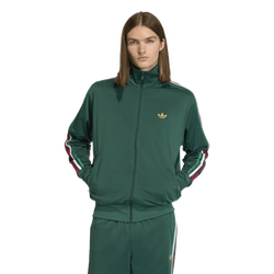 Men's - adidas Nations Firebird Track Top - Green/Red