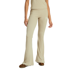 Women's - adidas Originals Trefoil Essentials Leggings - Stone Khaki