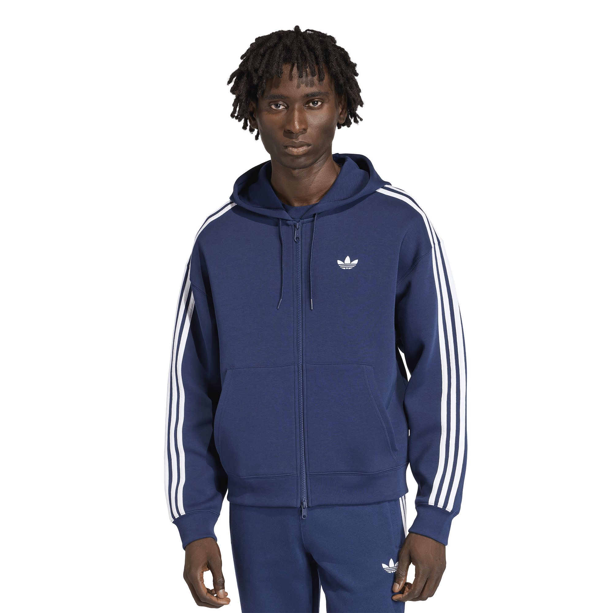 adidas Originals Adicolor Oversize Full-Zip Hoodie - Men's | Foot