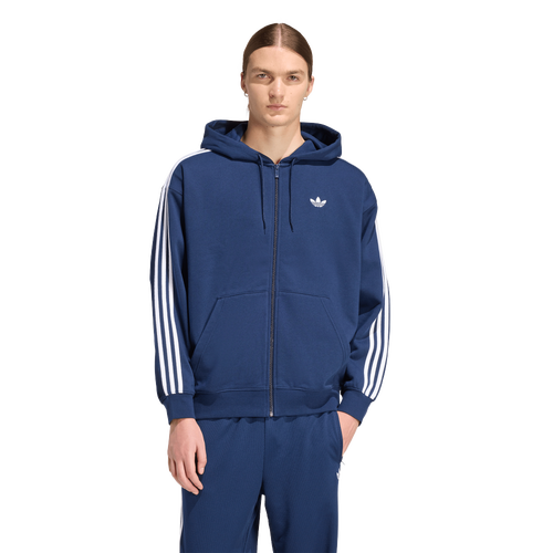 adidas Originals Adicolor Oversize Full-Zip Hoodie - adidas Night Indigo