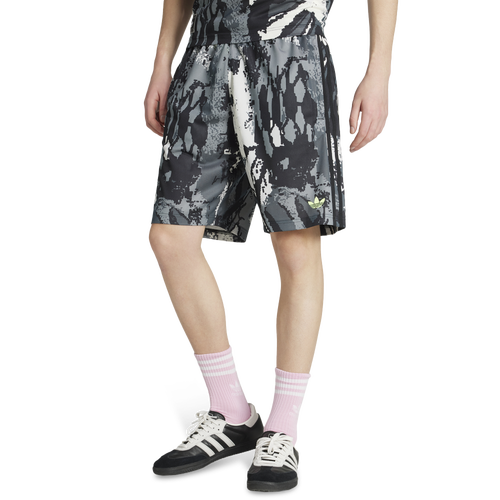 MENS - adidas Archive All Out Print Shorts - Black/White Grey