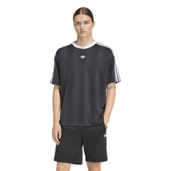 Men's - adidas Jacquard Jersey - Black/White