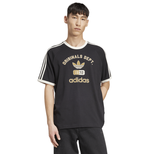 MENS - adidas Originals 3-Stripes Dept. Graphic T-Shirt - Black