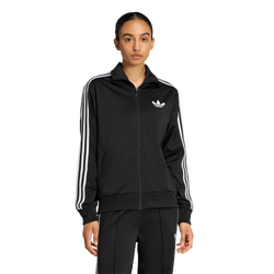 Women's - adidas Originals Firebird Classic Loose Track Top - Black/White