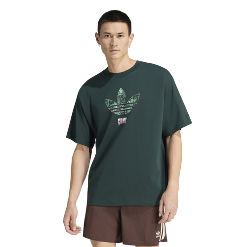 MENS - adidas Host City T-Shirt - Shadow Green/Black