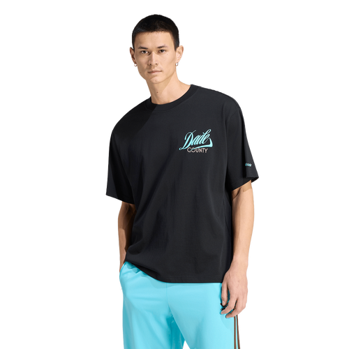 MENS - adidas Host City T-Shirt - Pulse Aqua/Black