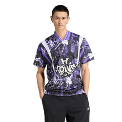 Men's - adidas Host City Graphic Jersey - White/Purple Rush