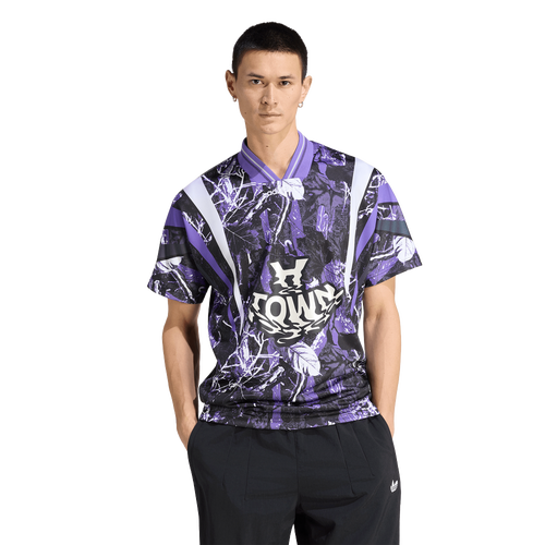 adidas Host City Graphic Jersey - adidas White/Purple Rush