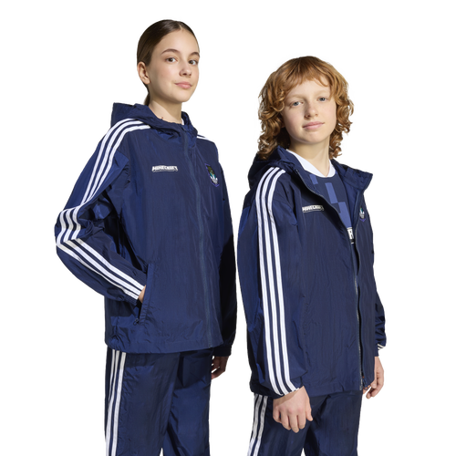  - adidas Originals x Minecraft Windbreaker - Night Indigo