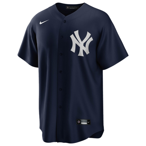 

Nike Mens New York Yankees Nike Yankees Replica Team Jersey - Mens Navy/Navy Size M