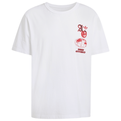 Men's - adidas Globe T-Shirt - White/Black