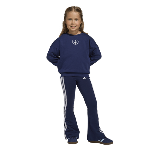  - adidas Originals Alice Fleece Flare Set - Night Indigo