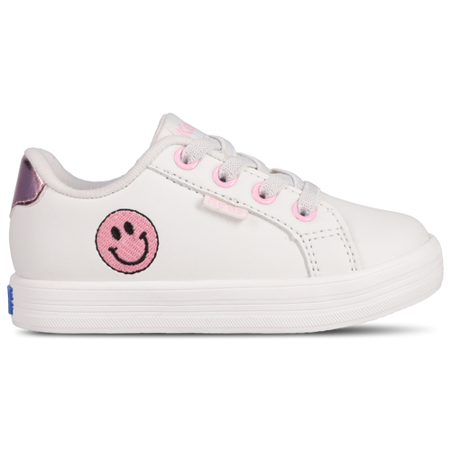 GIRLS - Keds Kara Court Elastic Lace - White