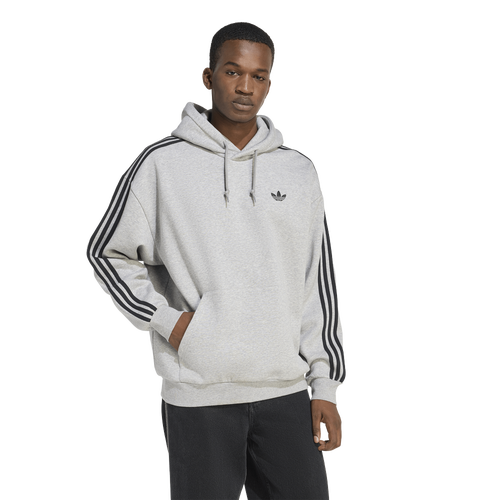 adidas Originals Adicolor Classics 3-Stripes Hoodie - adidas Originals Medium Grey Heather