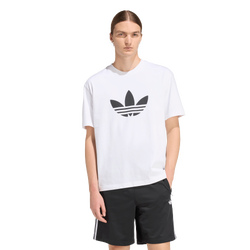 Men's - adidas Originals adicolor Trefoil T-Shirt - White/Black