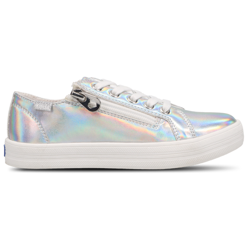 Shop Keds Girls   Kara Zipper In Iridescent/white