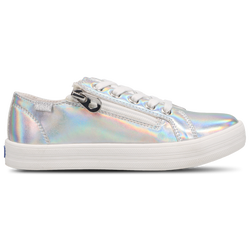 Girls' Preschool - Keds Kara Zipper - Iridescent/White
