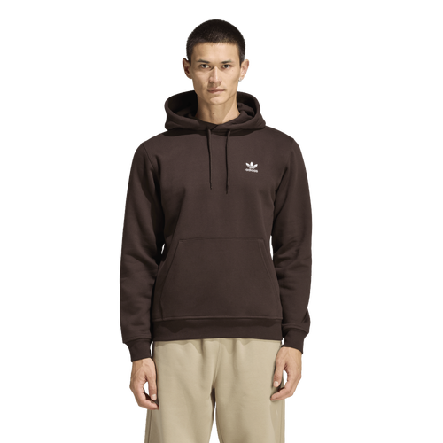 adidas Originals Trefoil Essentials Lifestyle Hoodie - adidas Aurora Coffee