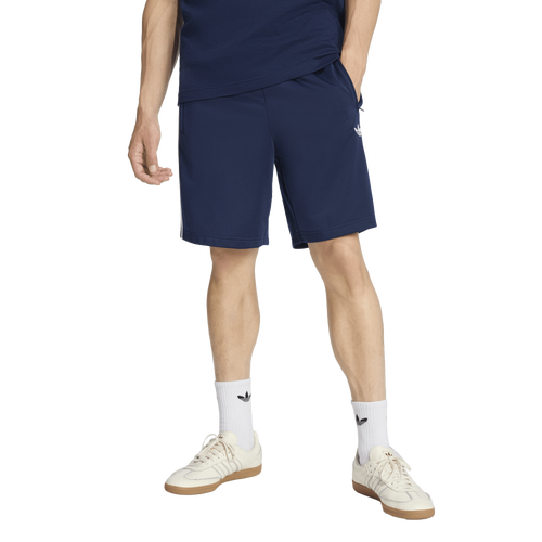  - adidas Firebird Shorts - Night Indigo/White