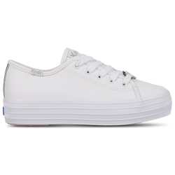 Girls' Preschool - Keds Triple Up Charms - White/White