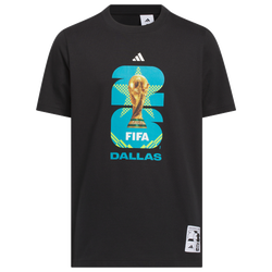 Boys' Grade School - adidas FIFA World Cup 26 Host City Dallas Tee - Black