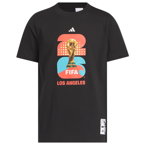 BOYS - adidas FIFA World Cup 26 Host City Los Angeles Tee - Black