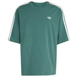 Men's - adidas OS 3S T-Shirt - Collegiate Green/White
