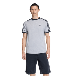 Men's - adidas 3-Stripes T-Shirt - Medium Grey Heather