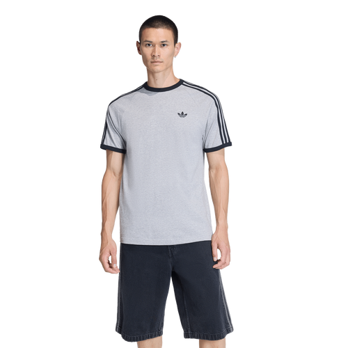 adidas 3-Stripes T-Shirt - adidas Medium Grey Heather