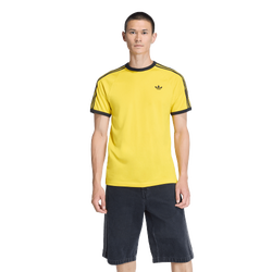 Men's - adidas 3-Stripes T-Shirt - Eqt Yellow