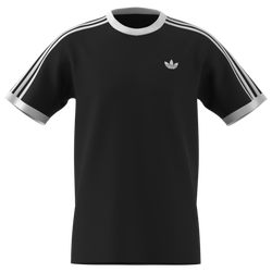 Men's - adidas 3-Stripes T-Shirt - Black/White