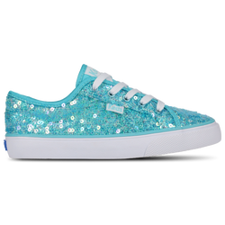 Girls' Preschool - Keds Jumpkick Sequins - White/Blue Sequins