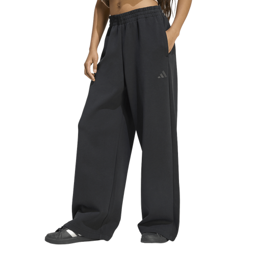  - adidas Soft Lux Straight Leg Pants - Black