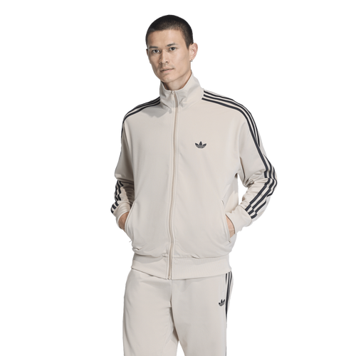 adidas Firebird Track Top - adidas Stone Khaki/White