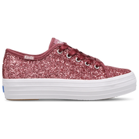 Pink Glitter/White