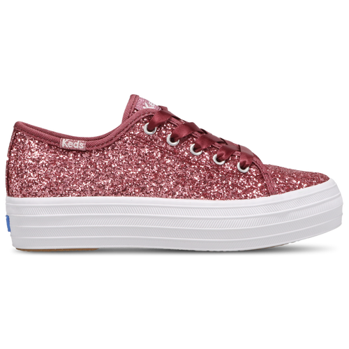 Keds ® Kids' Triple Up Glitter Celebration Sneaker In Multi