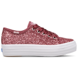 Pink Glitter/White