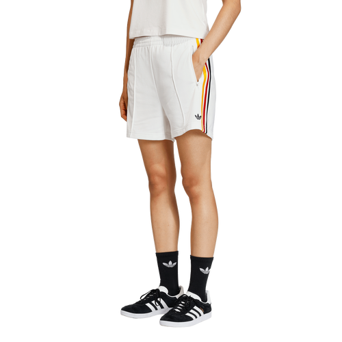 adidas FB Short - adidas Cloud White/Collegiate Gold Team Power Red