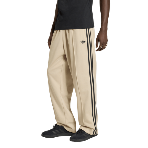 MENS - adidas Baggy Track Pants - Stone Khaki