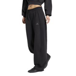 Women's - adidas Essentials Contemporary Fleece Barrel Pants - Black