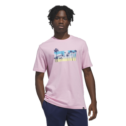 Men's - adidas Summer Sunset Graphic T-Shirt - True Pink