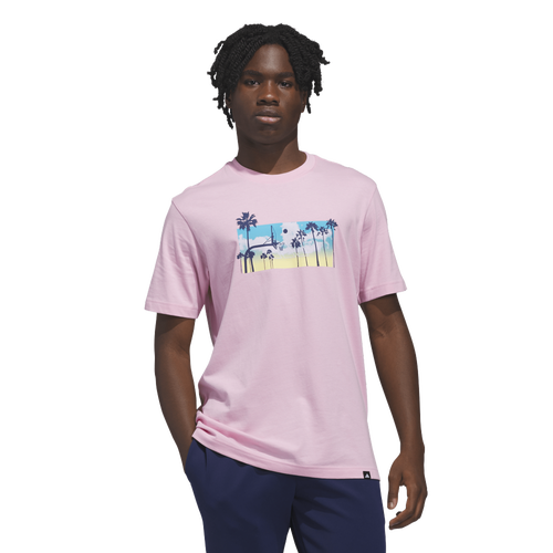 adidas Summer Sunset Graphic T-Shirt - adidas True Pink