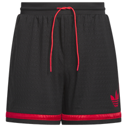 Men's - adidas Warp Knit Shorts - Black/Red