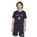 adidas Messi Name & Number Graphic Soccer T-Shirt - Adidas Black