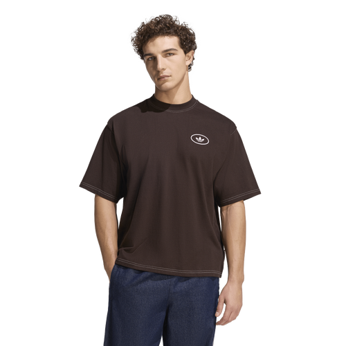  - adidas Shoemaker T-Shirt - Aurora Coffee/White