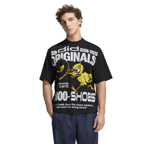  - adidas Duck Graphic T-Shirt - Utility Black/White