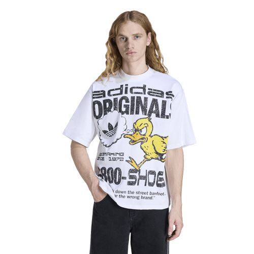  - adidas Duck Graphic T-Shirt - White